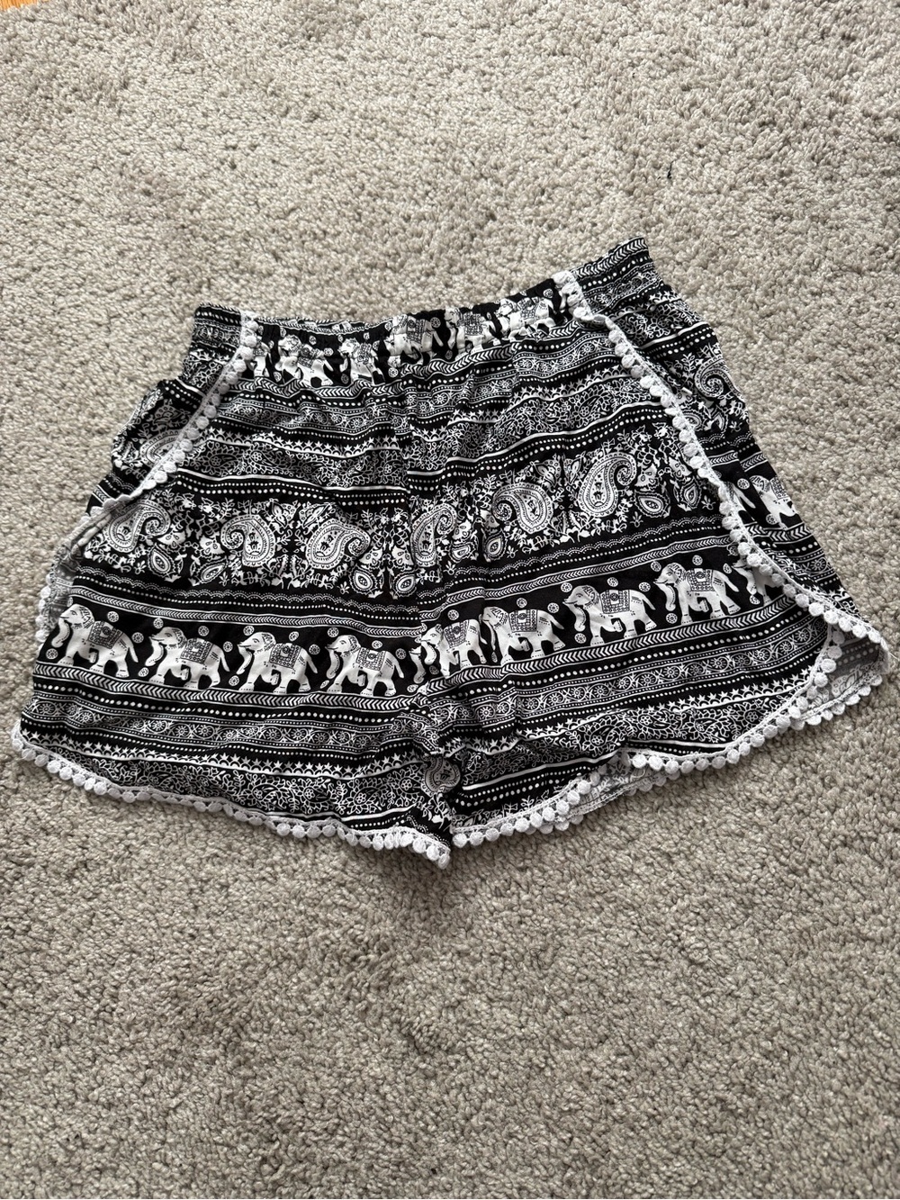 Black & White summer shorts